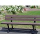 Banc en plastique recyclé Jardin lame materiaux recyclé GOVAPLAST