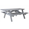 Table de pique nique Nature PMR plastique recyclé mobilier urbain plastique recyclé  PLASTVERT GOVAPLAST