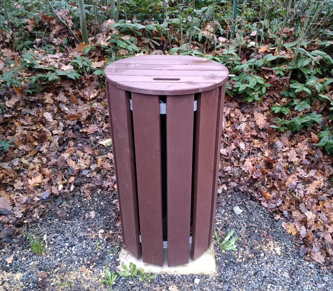 s Poubelle, Rétractable Pratique Étanche Recycler Durable Corbeille à  Déchets pour Camping Pique-Nique Branches de Plantes Garnies Cour Garage 